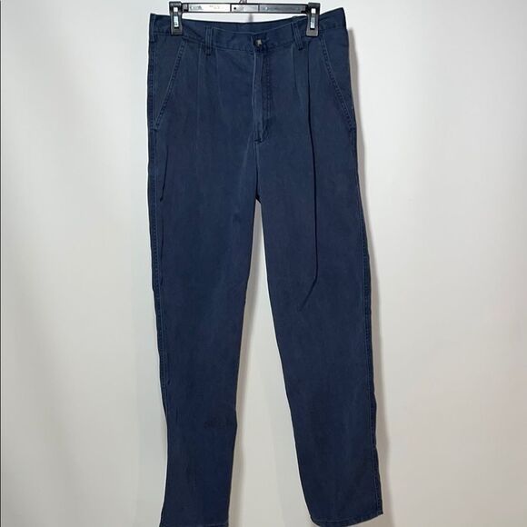 Aged Men's Blue Pants - Picture 1 of 11